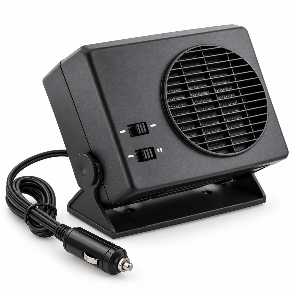 Hordozható autófűtő ventilátor — Fűtési és szellőztetési funkciók