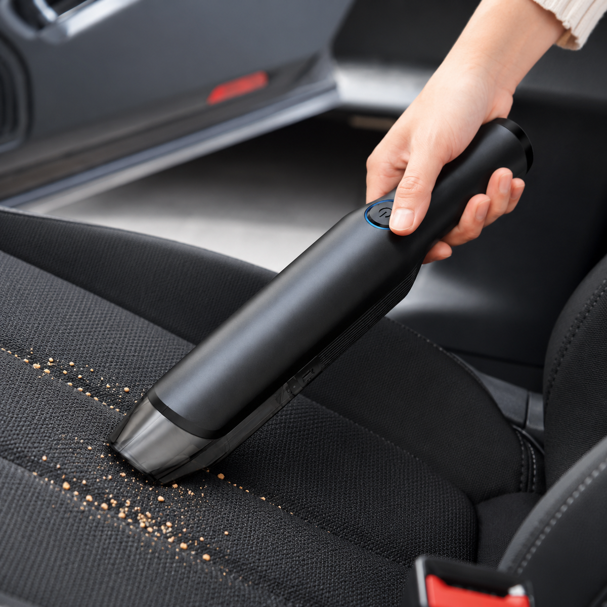 Portable Car Handheld Vacuum — Compact Rechargeable Cleaner