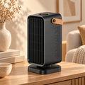 Portabel 1200W värmefläkt — kompakt design, säkerhetsavstängning