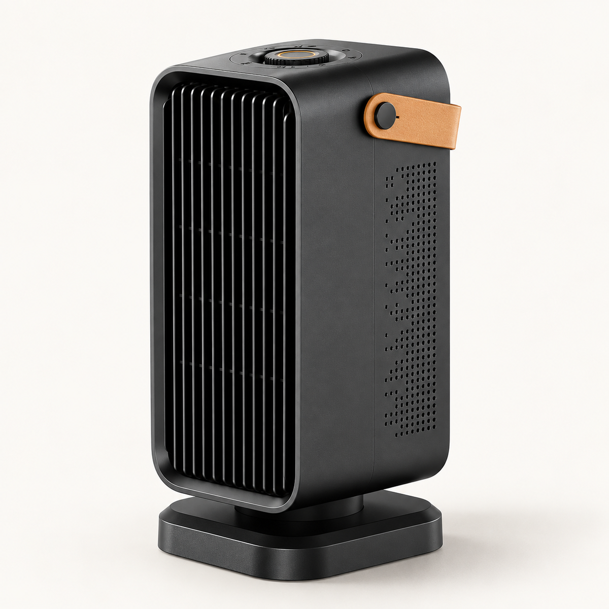 Portabel 1200W värmefläkt — kompakt design, säkerhetsavstängning
