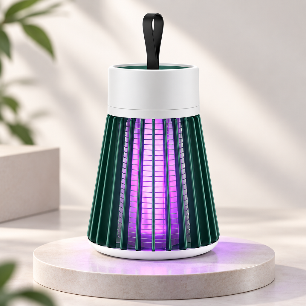 Compact Portable Mosquito Killer — Quiet Insect Trap