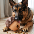 TreatOak Interactive Acorn Treat Dispenser Dog Toy for Dry Food