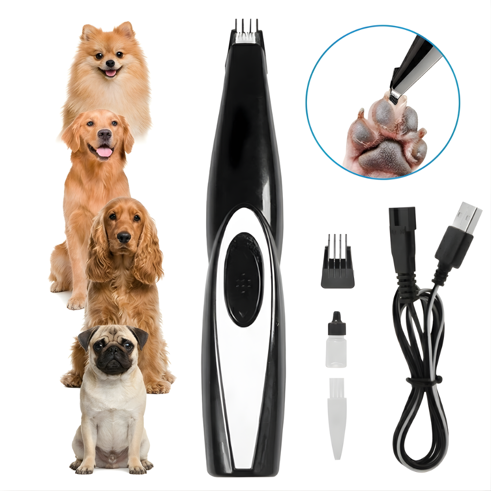 TrimEase Compact Dog Grooming Trimmer — Precision Narrow Head