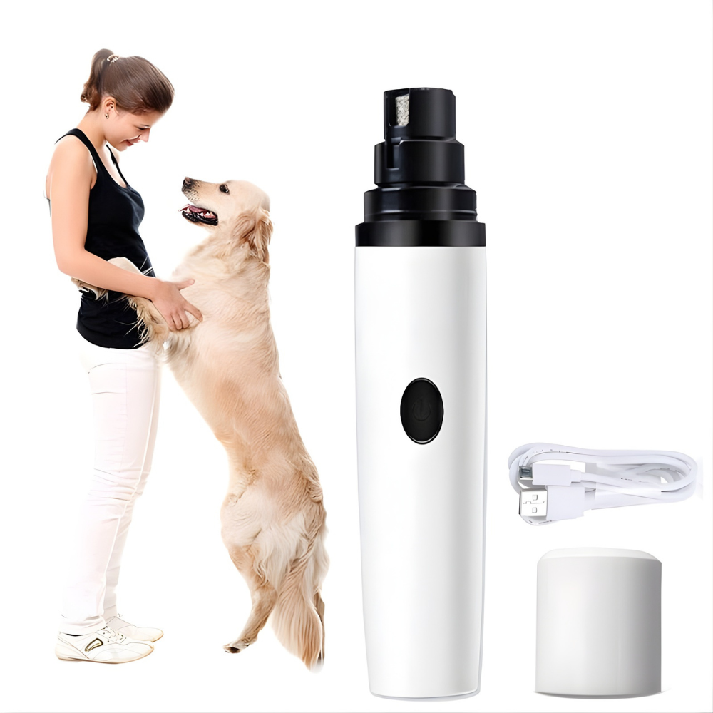 TrimGlide Dog Nail Trimmer — Compact Multi-Head Grooming Tool