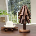 Stylish Coasters Made from Natural Wood – WoodHalt Design - Esilora