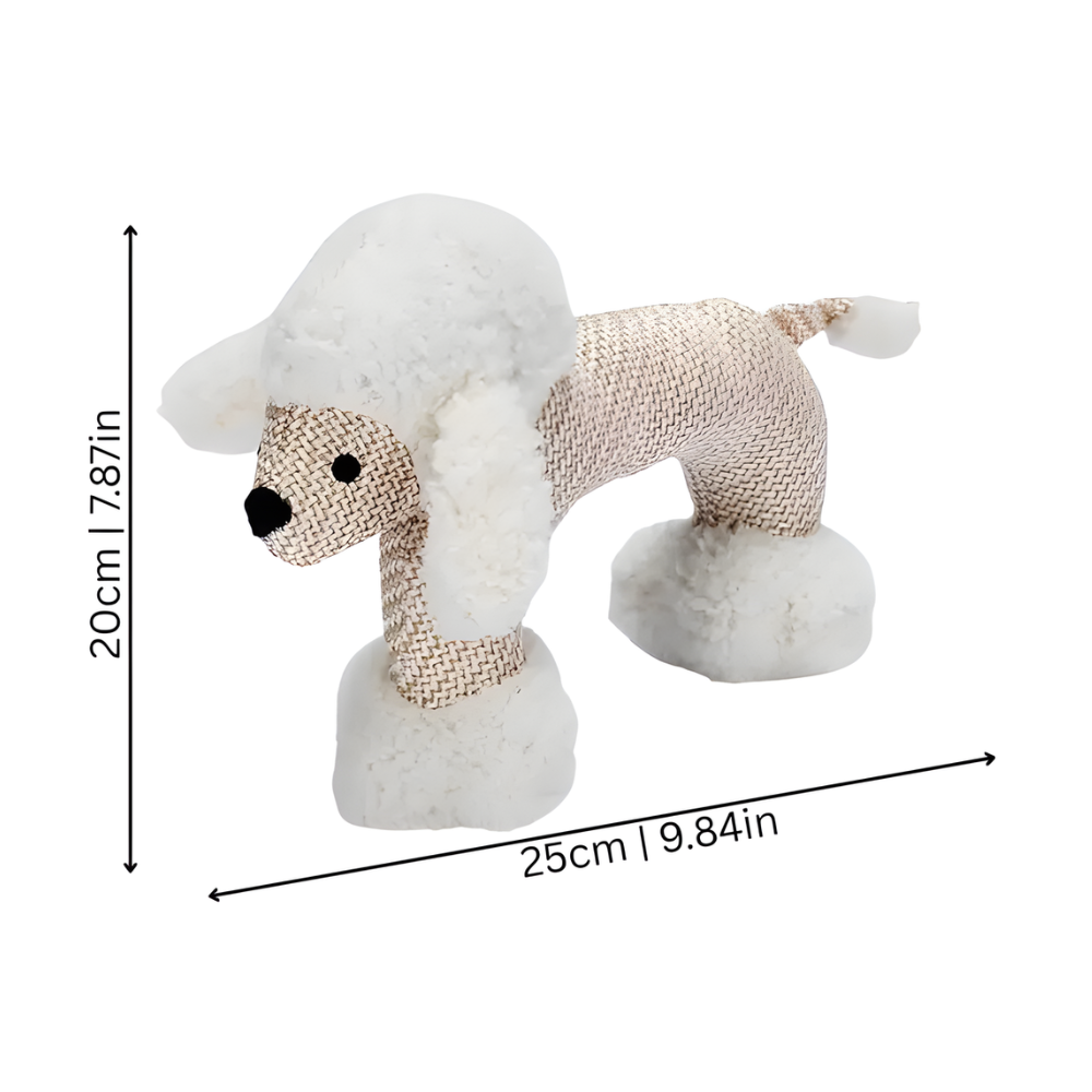 TugGuard Durable Squeaky Plush Dog Toy — Tug-and-Chew Fun