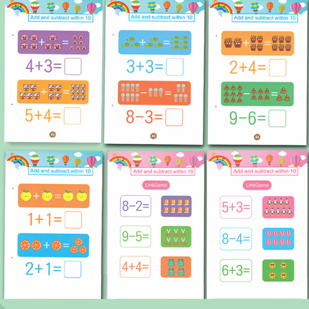Kids Number and Letter Tracing Workbook