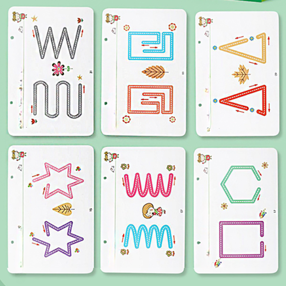 Kids Number and Letter Tracing Workbook