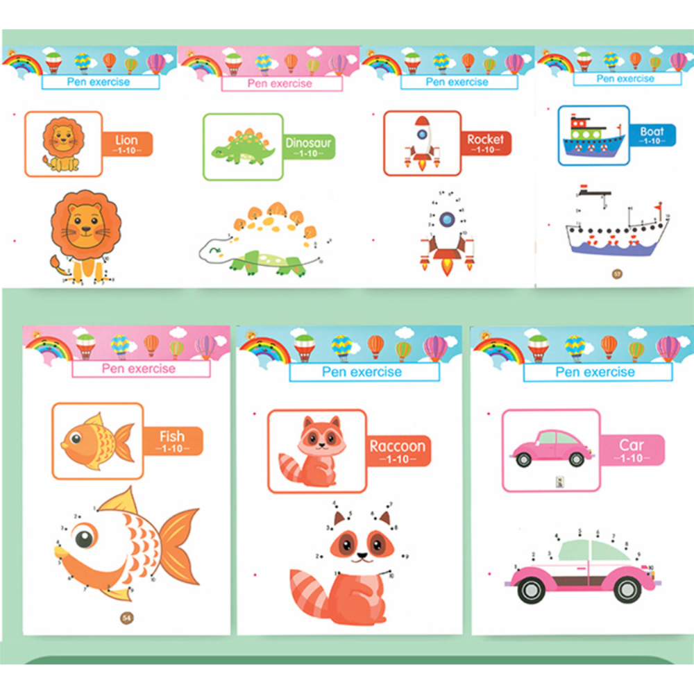 Kids Number and Letter Tracing Workbook