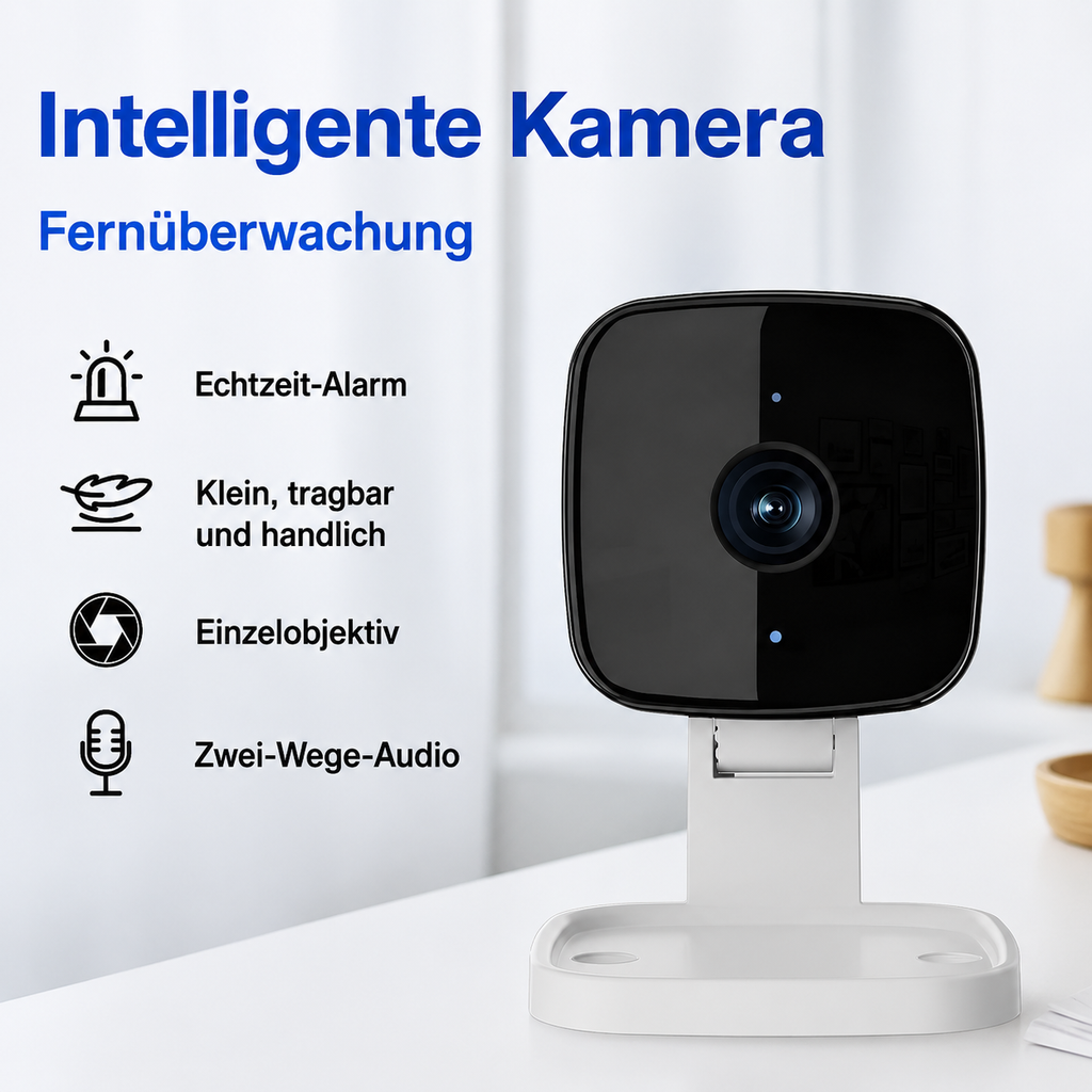Beltéri Wi-Fi 1080P videokamera - bébiőr és megfigyelőrendszer