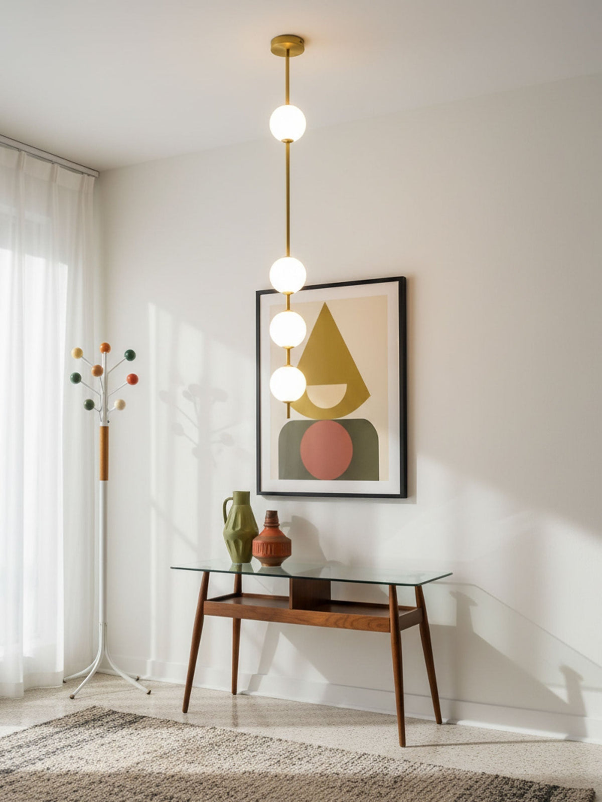 Ball Skewers Series Vertical Sphere Pendant Light