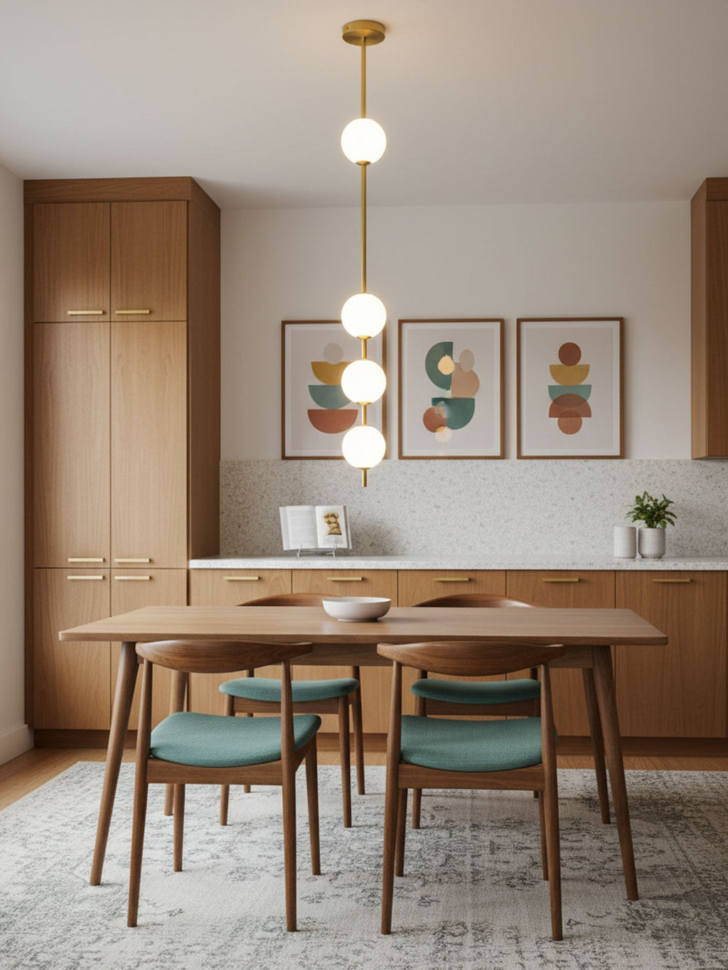 Ball Skewers Series Vertical Sphere Pendant Light