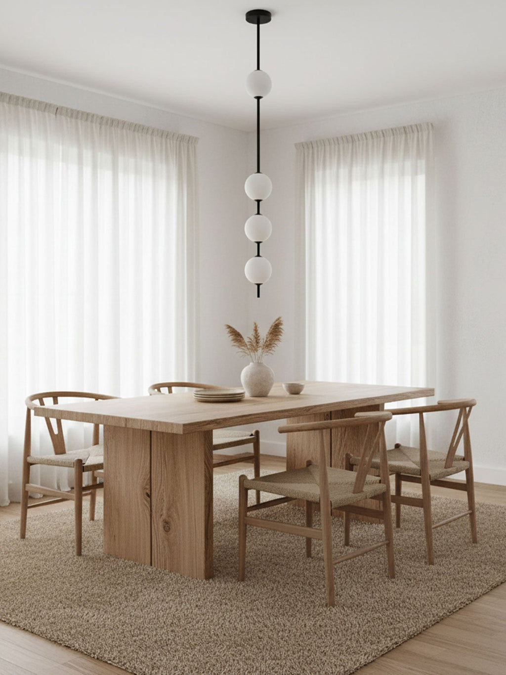 Ball Skewers Series Vertical Sphere Pendant Light