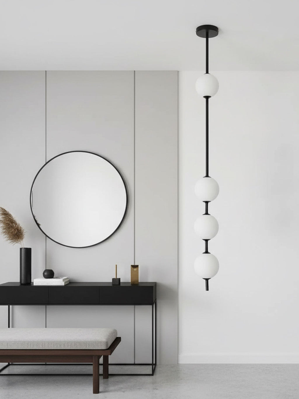 Ball Skewers Series Vertical Sphere Pendant Light