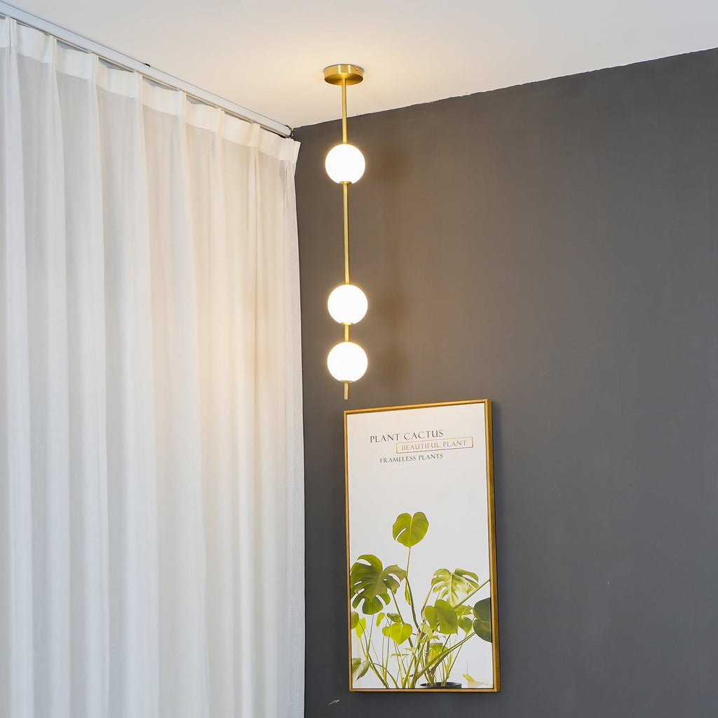 Ball Skewers Series Vertical Sphere Pendant Light
