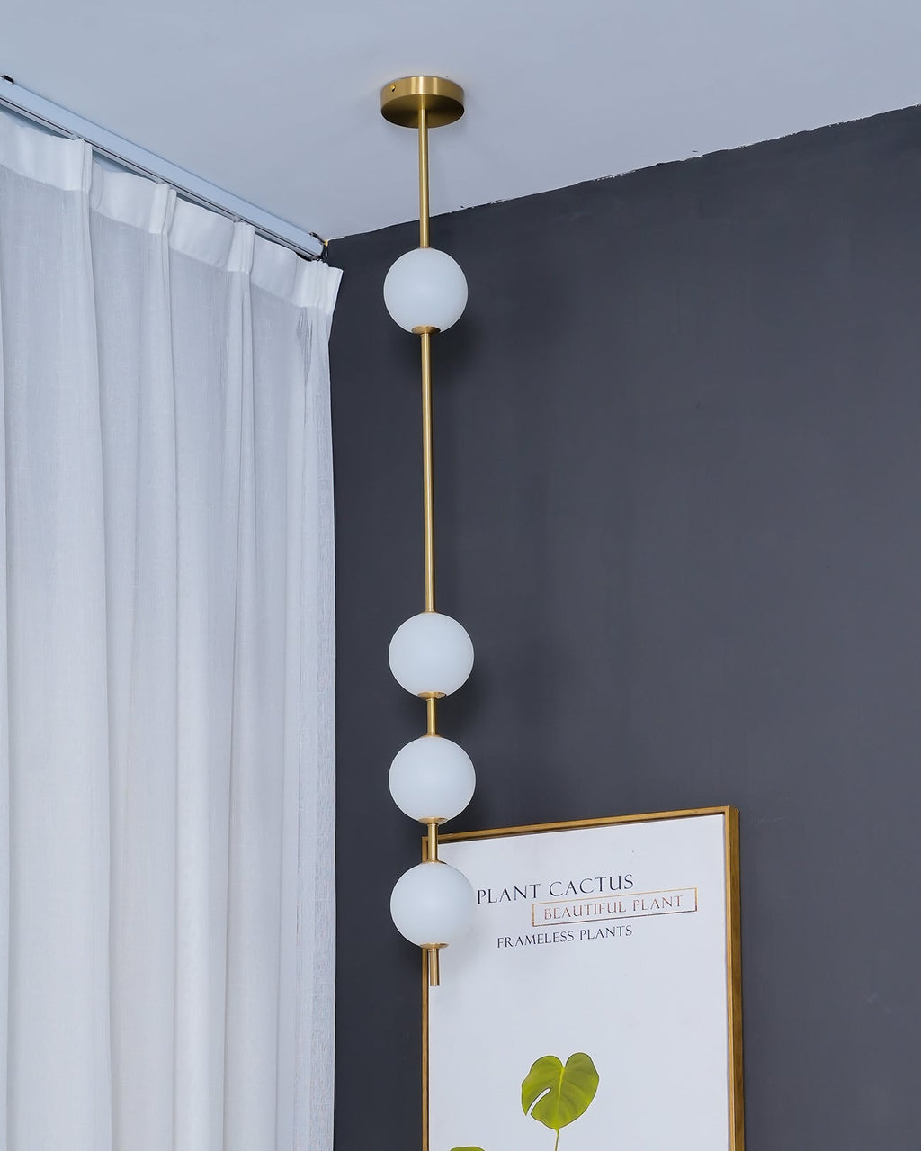 Ball Skewers Series Vertical Sphere Pendant Light