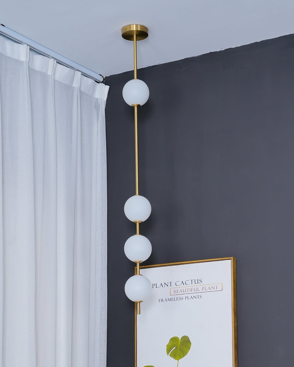 Ball Skewers Series Vertical Sphere Pendant Light