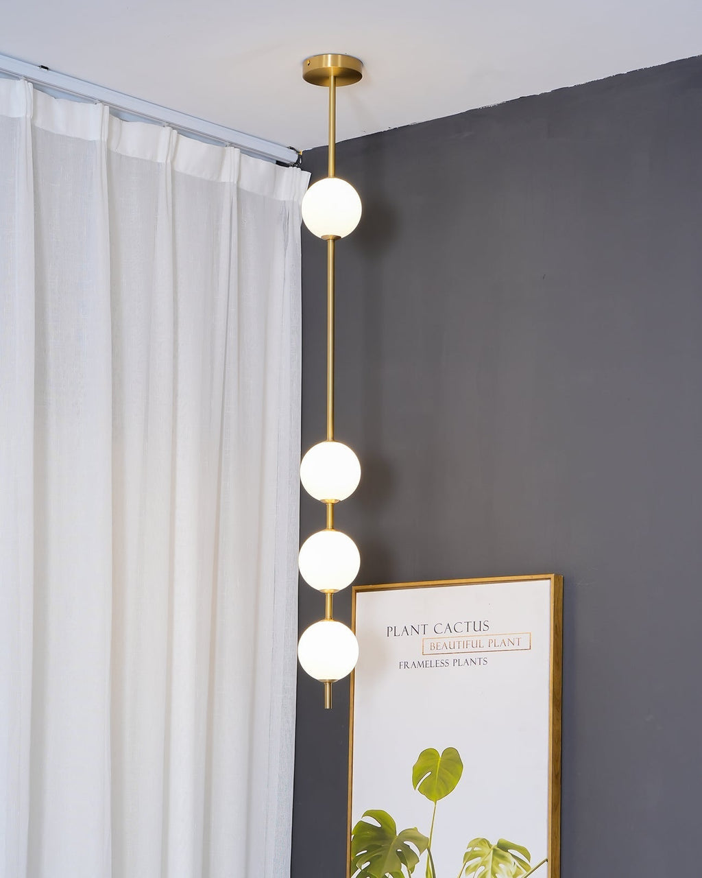 Ball Skewers Series Vertical Sphere Pendant Light