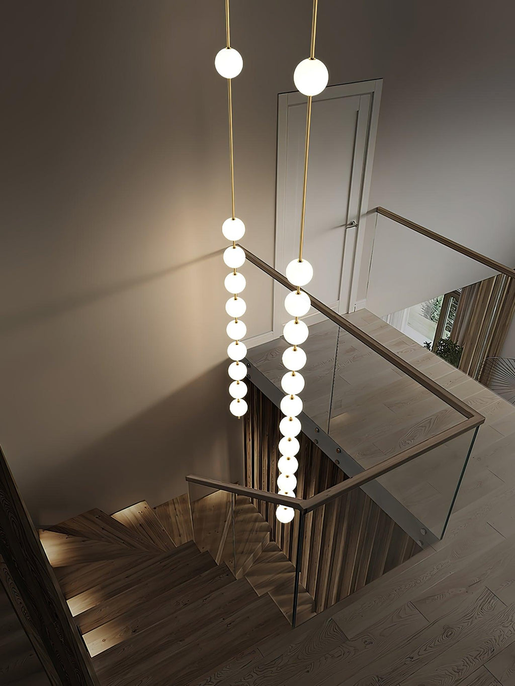 Ball Skewers Series Vertical Sphere Pendant Light