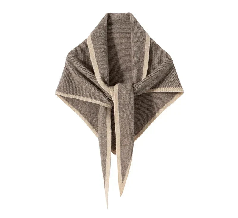 Πλεκτό τριγωνικό κασκόλ Arvanna για γυναίκες — ζεστό, απαλό και άνετο