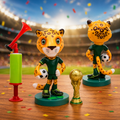 Loud Plastic Fan Signal Horn — World Championship Animal Figure