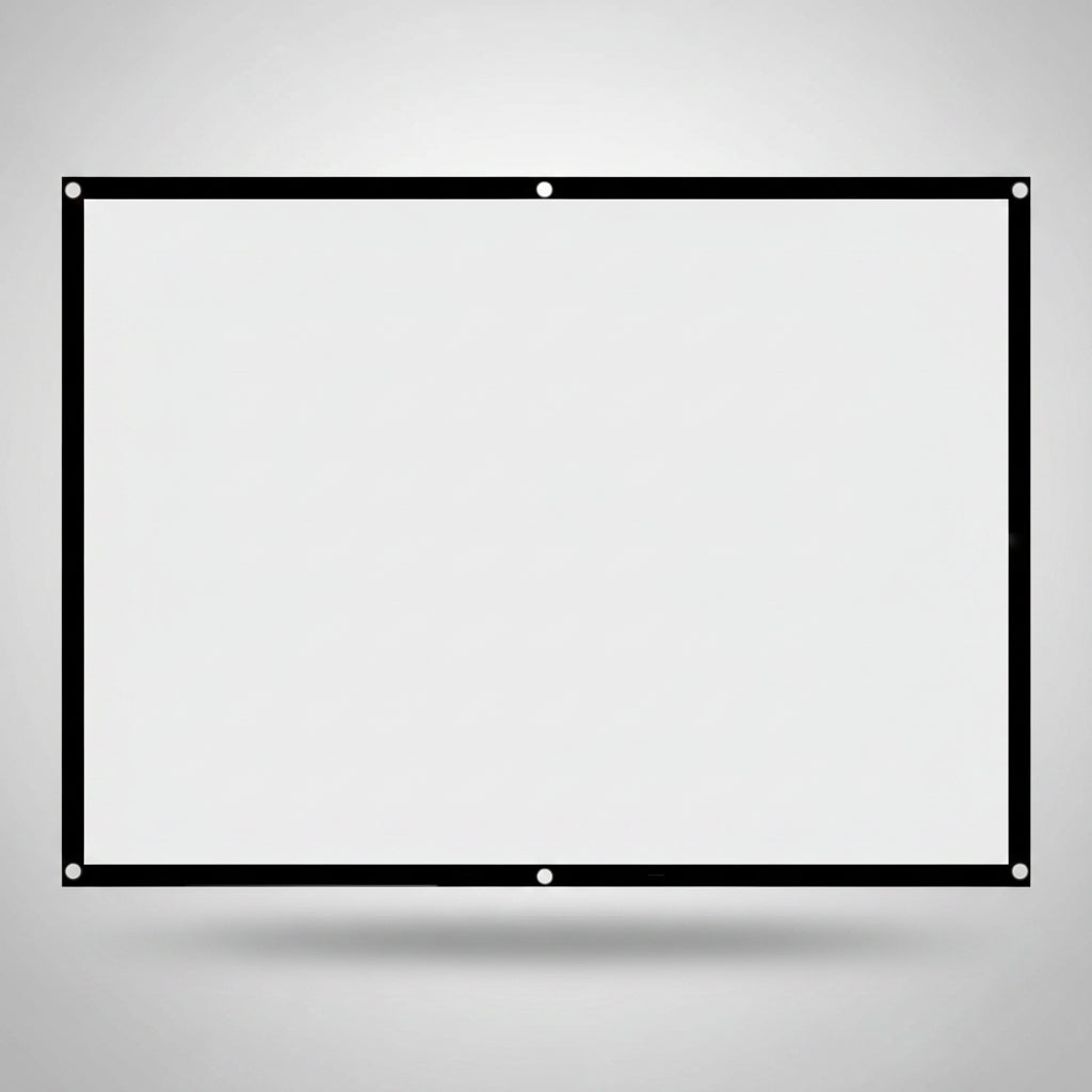 World Championship Portable Projector Screen — Quick Fold-Flat Setup
