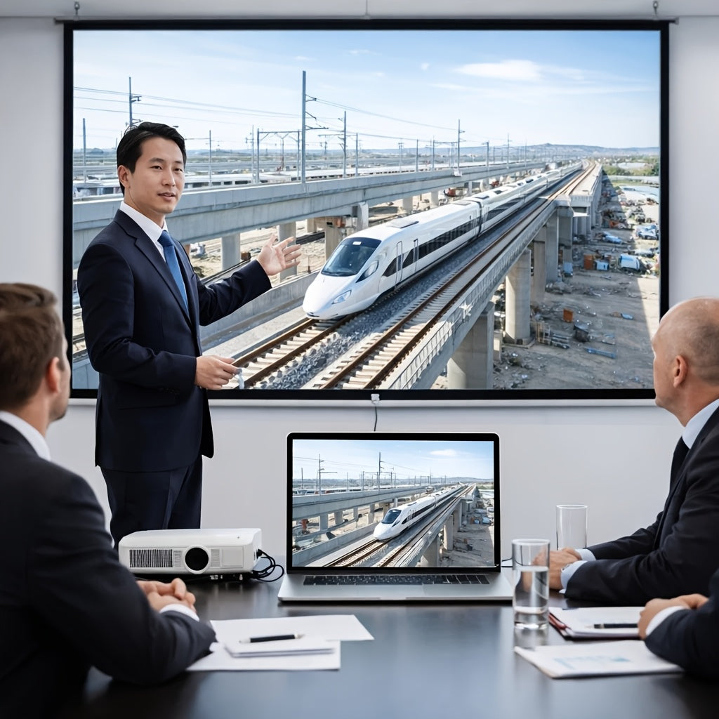 World Championship Portable Projector Screen — Quick Fold-Flat Setup