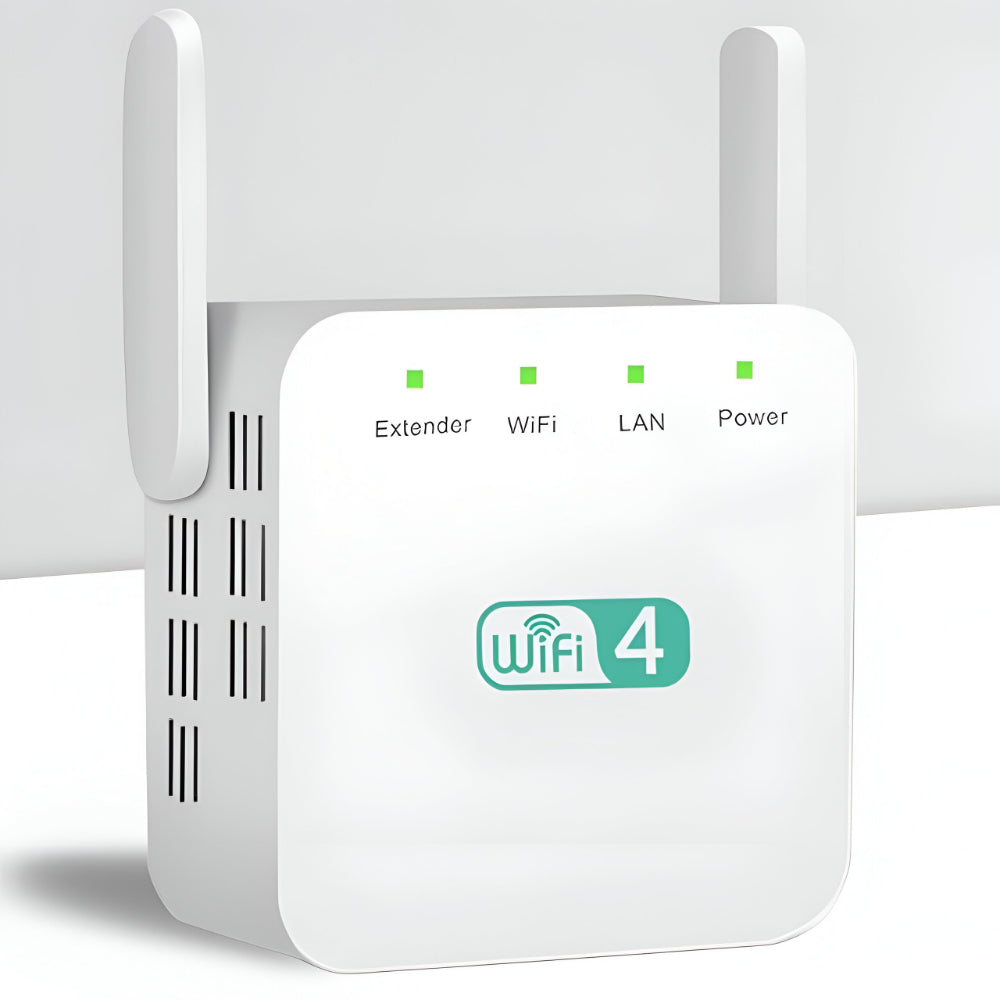 Wi-Fi opakovač a zesilovač signálu s dlouhým dosahem — stabilní rozšířené pokrytí