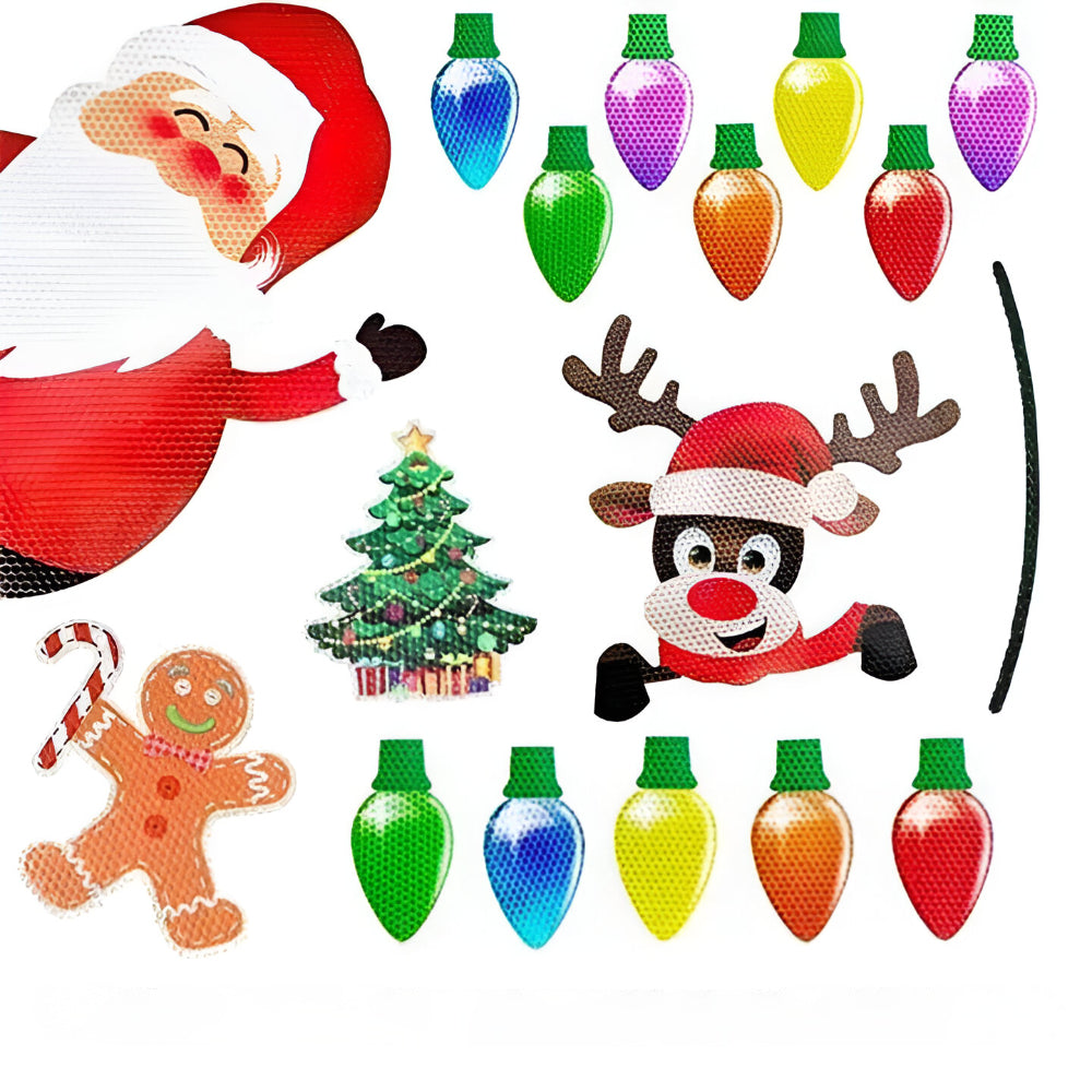 Reflective Magnetic Christmas Decoration Lighting Kit