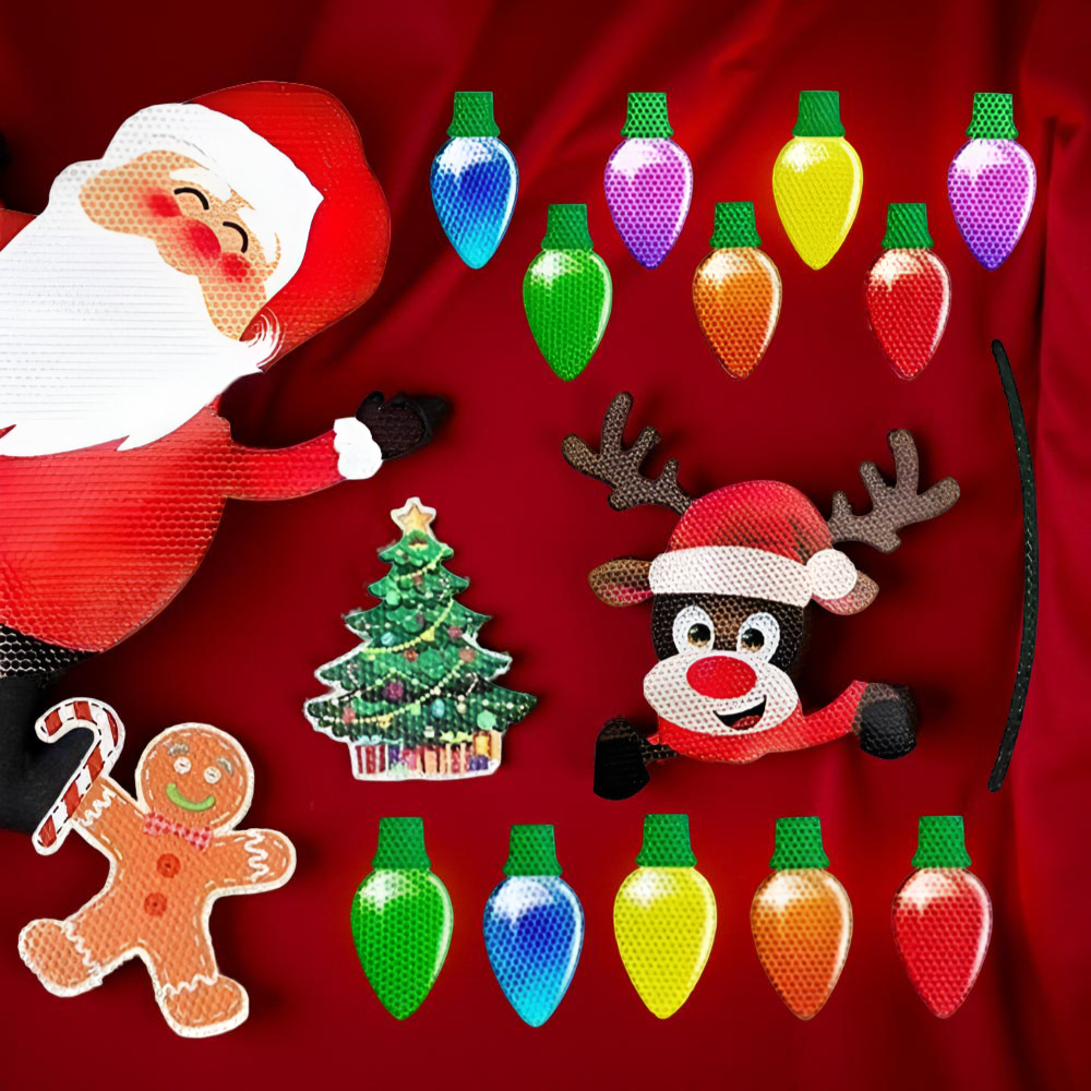 Reflective Magnetic Christmas Decoration Lighting Kit