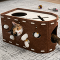 WhiskerHaven Multi-Level Cat Hideout — Climbing & Resting Spaces