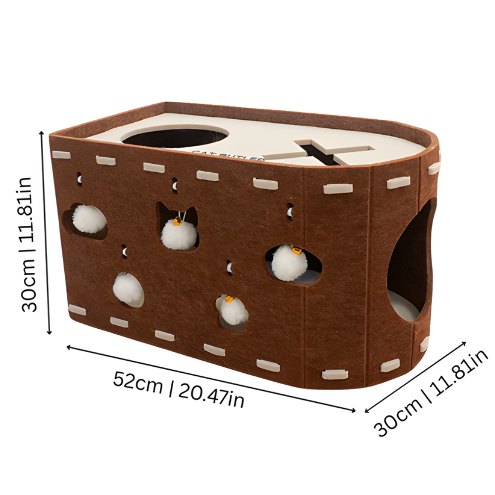 WhiskerHaven Multi-Level Cat Hideout — Climbing & Resting Spaces