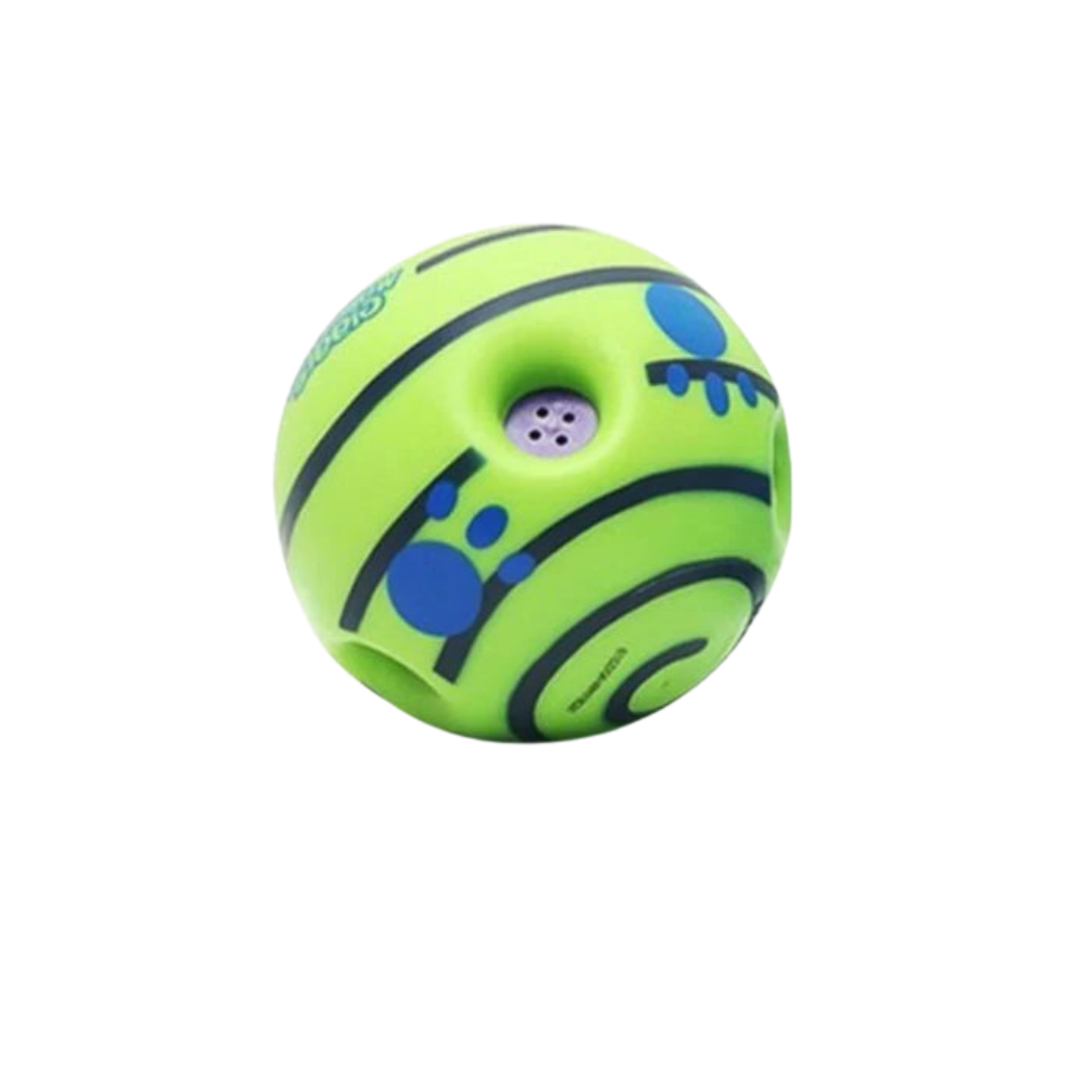 WobbleJoy Interactive Dog Ball — Motion-Activated Sound Toy