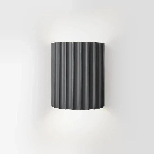Modern műgyanta fali lámpa – meleg LED-fény