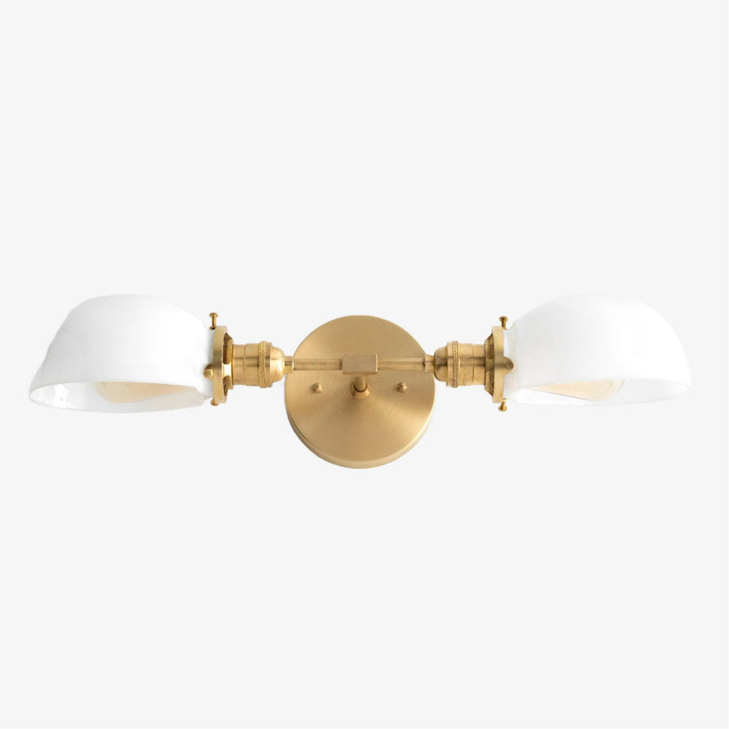 Ornato Luxe Art Deco Schminkspiegel-Wandleuchte – Opalglas-Wandlampe für Bad & Ankleidezimmer | Esilora