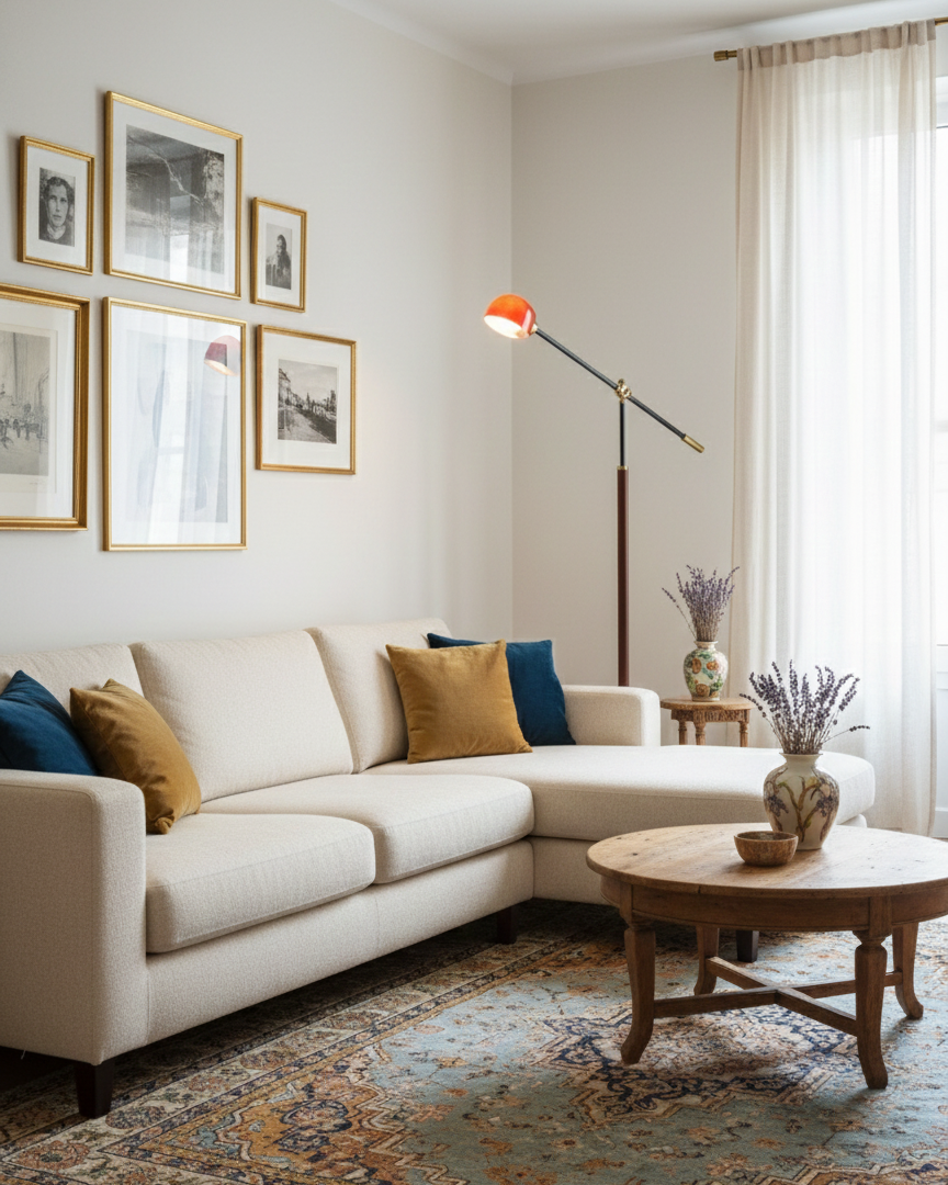 Heritage Swing Floor Lamp | Esilora