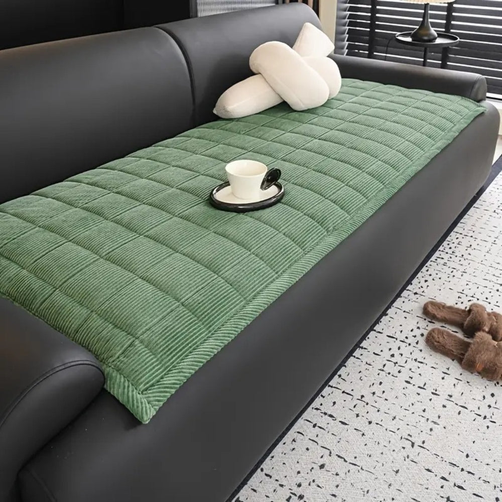 Quilted Sofa Cover – Transform Your Couch into a Cozy, Protective Oasis - Esilora