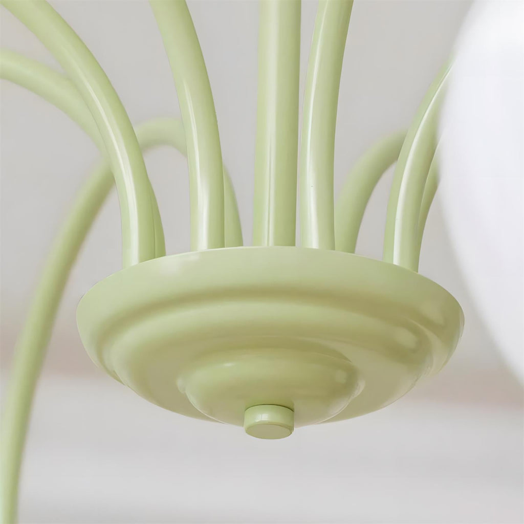 Tulip Matcha Chandelier | Esilora