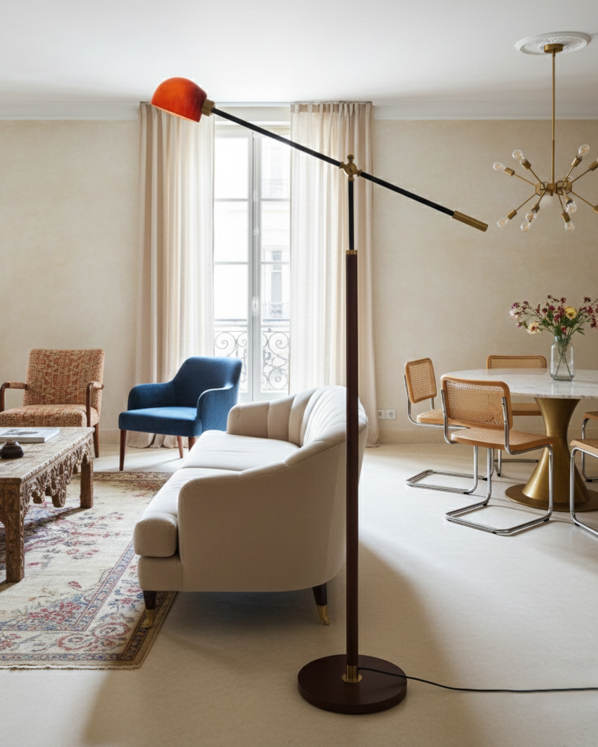 Heritage Swing Floor Lamp | Esilora