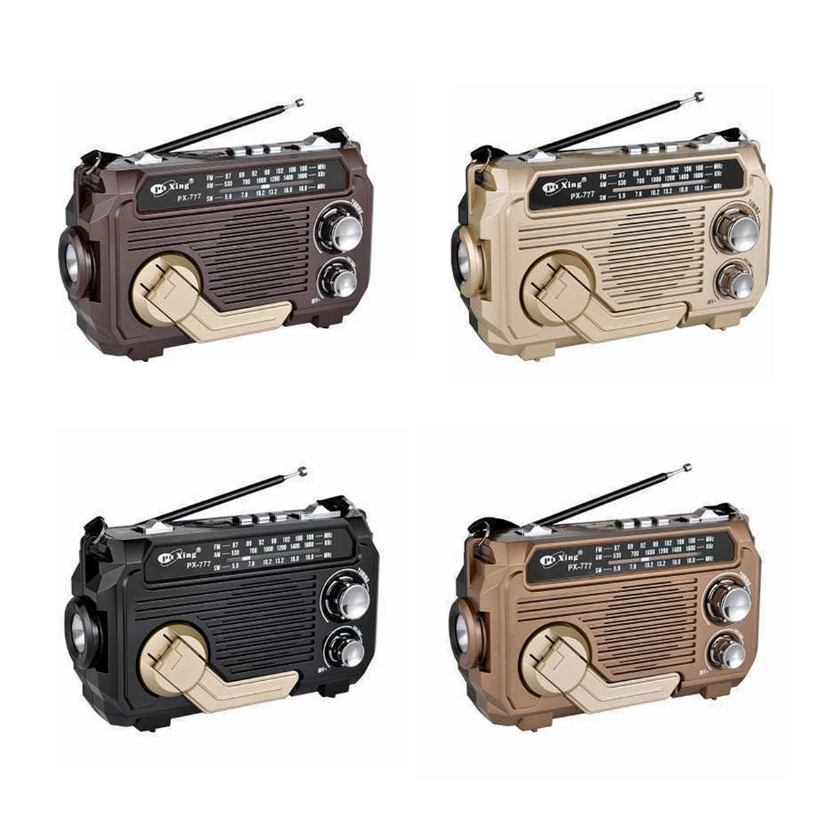 Solar-Powered Radio for Camping Trips - Esilora