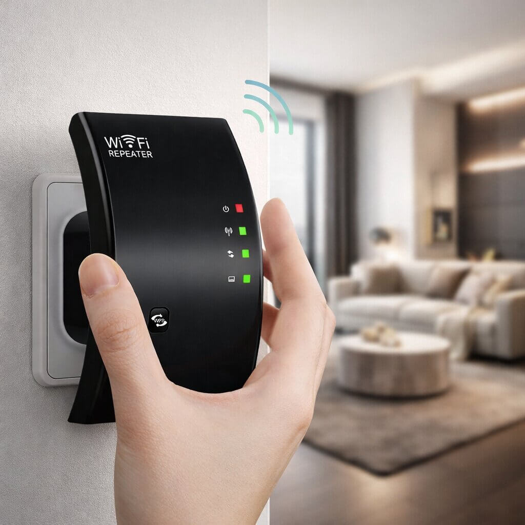 Signal Amplifier | Extended Range | Simple Plug and Play Installation | WiFiora - Esilora