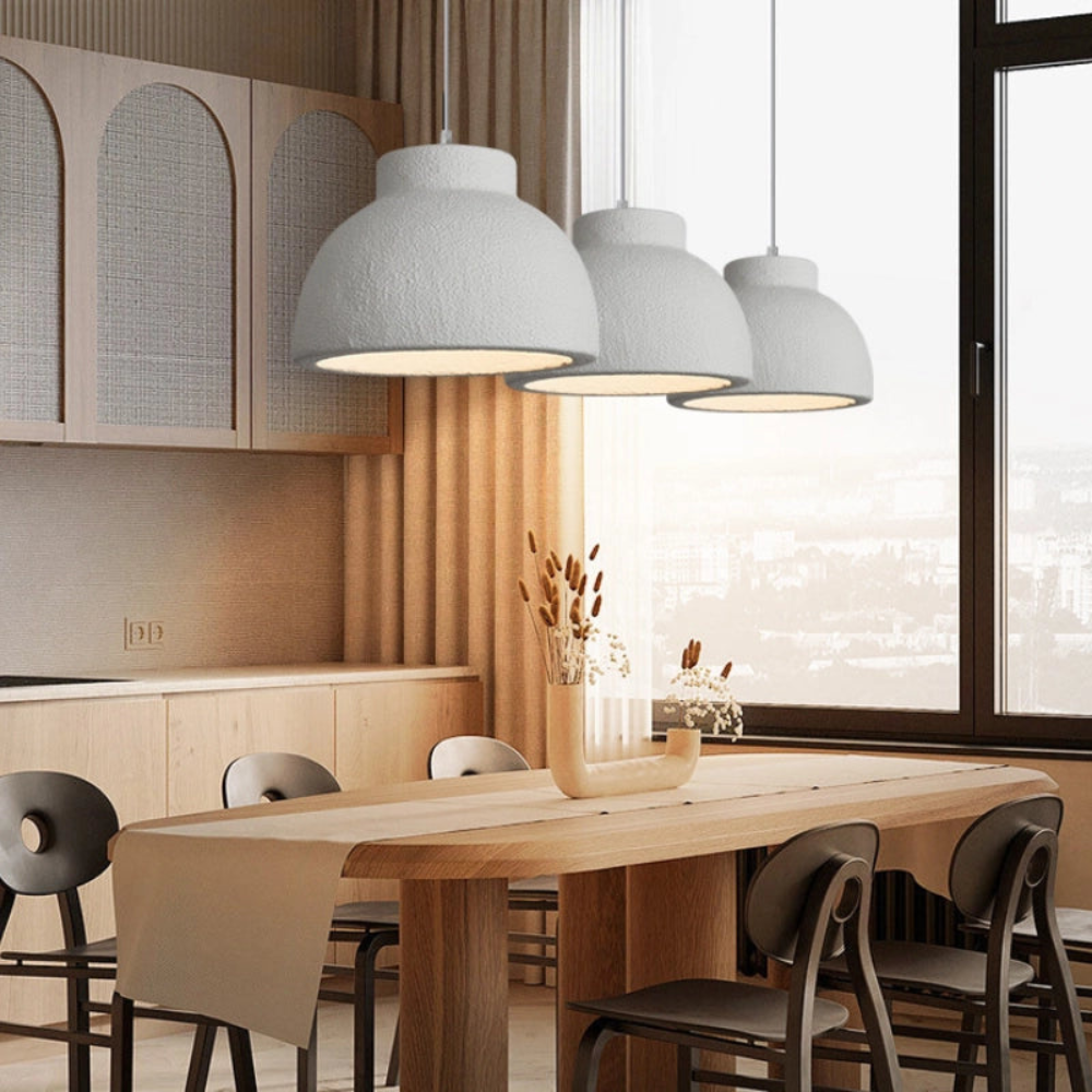 Nordic Bowl Minimalist Polystyrene Pendant Light | Esilora