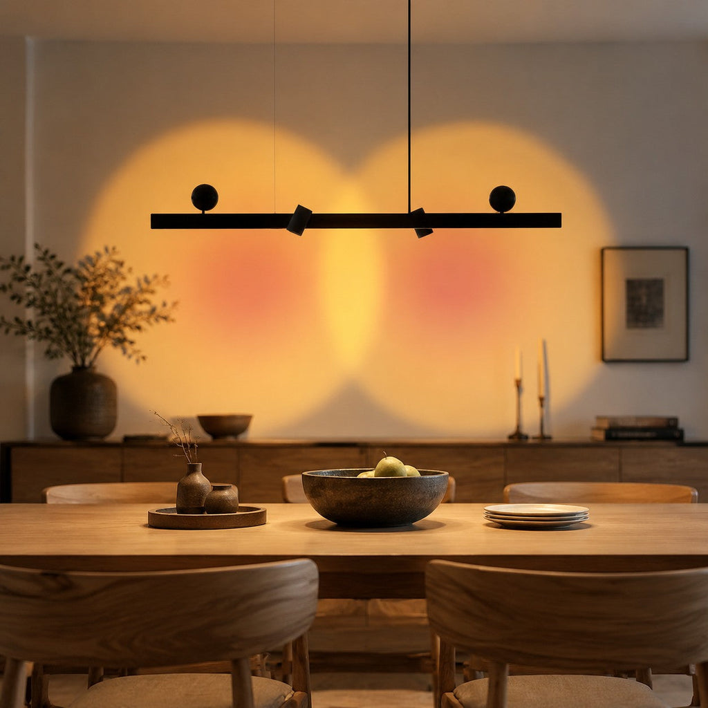 Linear Wall-Wash Dining Pendant Light | Esilora