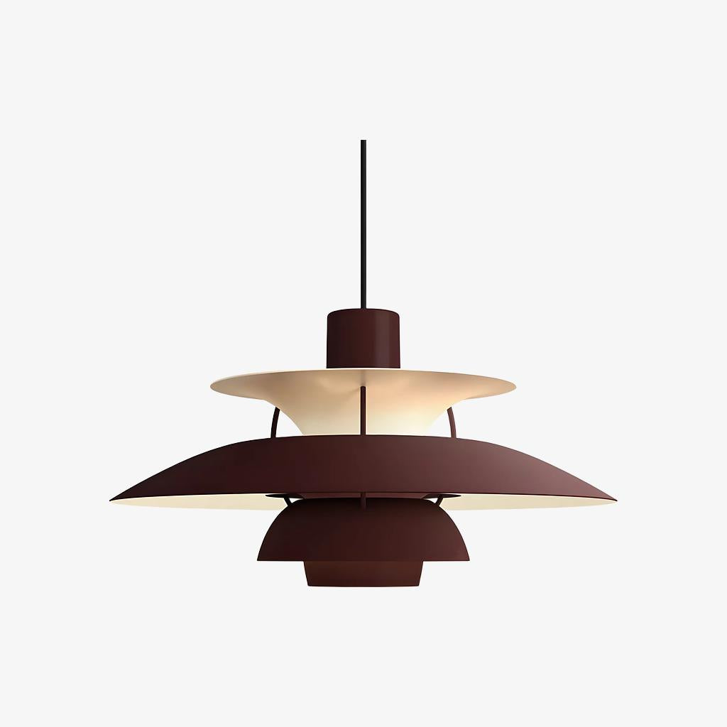 Layora Modern Scandinavian Pendant Light – Multi-Color Aluminum Design for Dining and Living Room N38 | Esilora