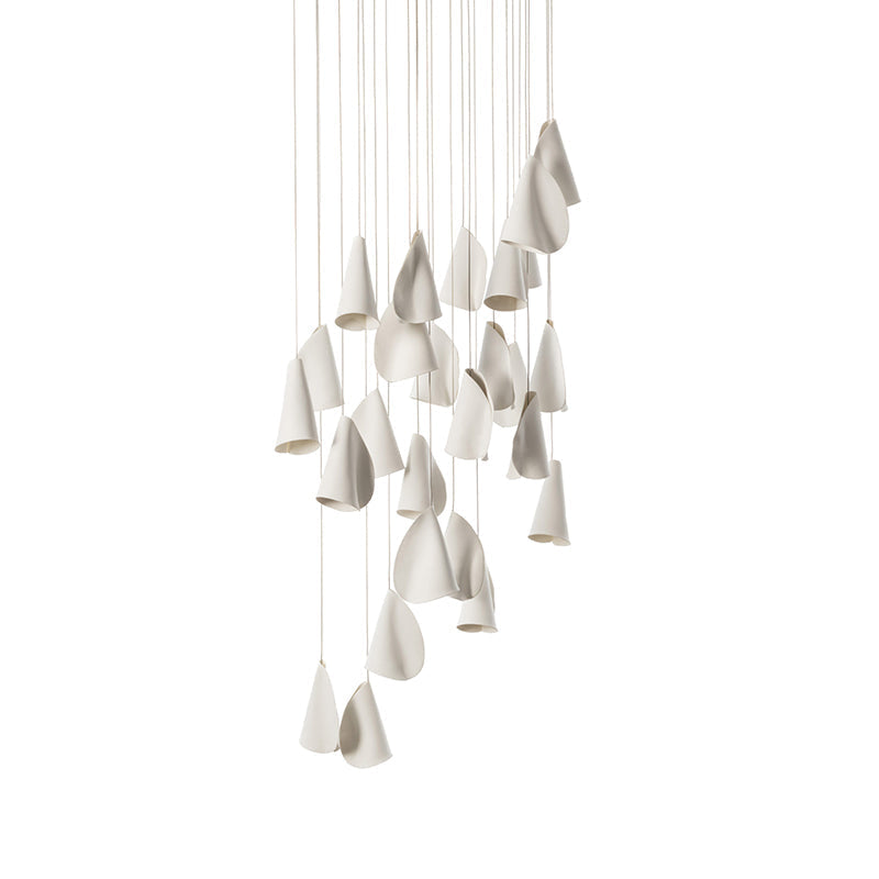 21 Thin Porcelain Pendant Lamp | Esilora