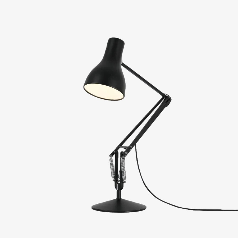 Modryx moderne schwenkbare Schreibtischlampe mit klaren Linien - minimalistische Arbeitsleuchte für Schreibtisch und Nachttisch | Esilora