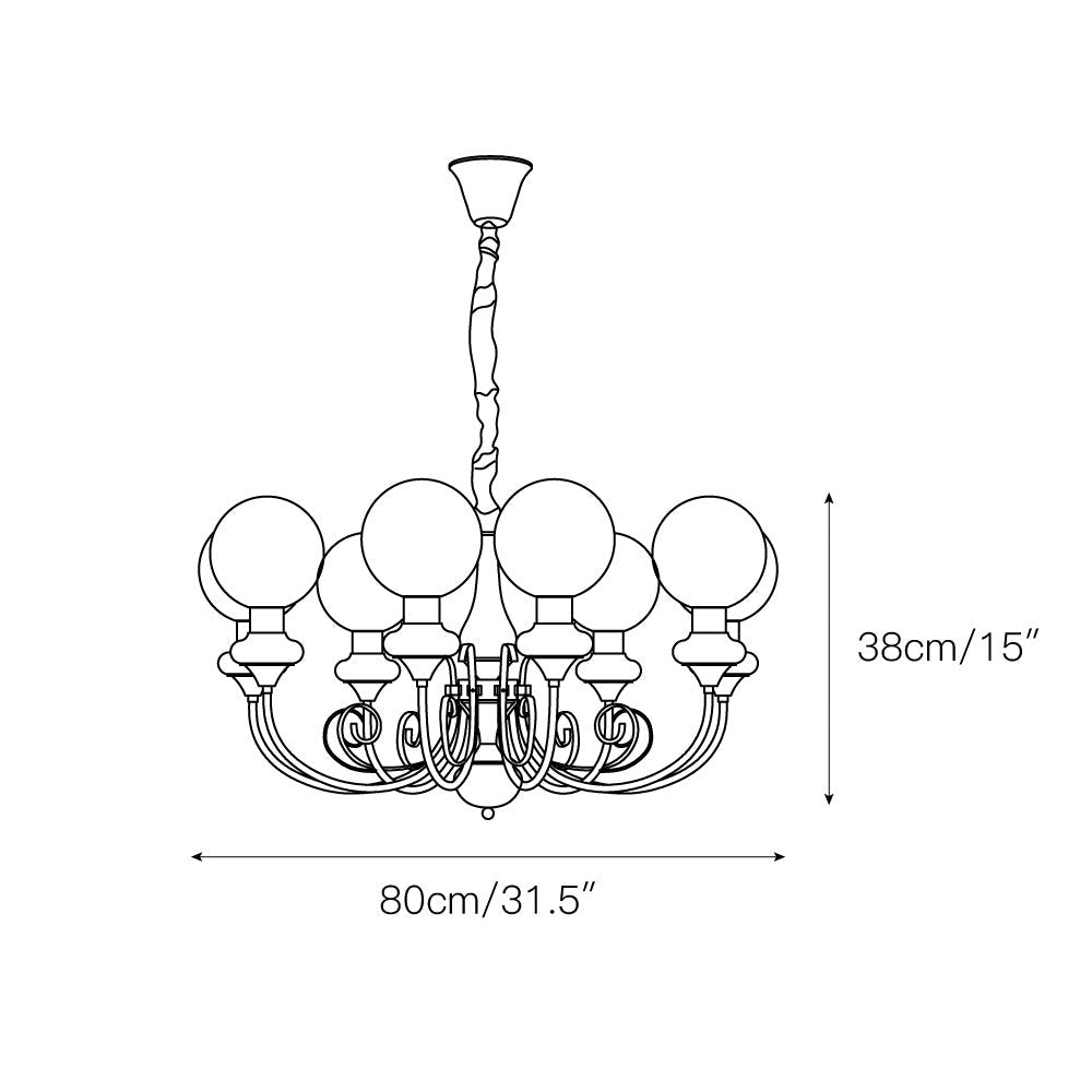 Onyx Chandelier | Esilora
