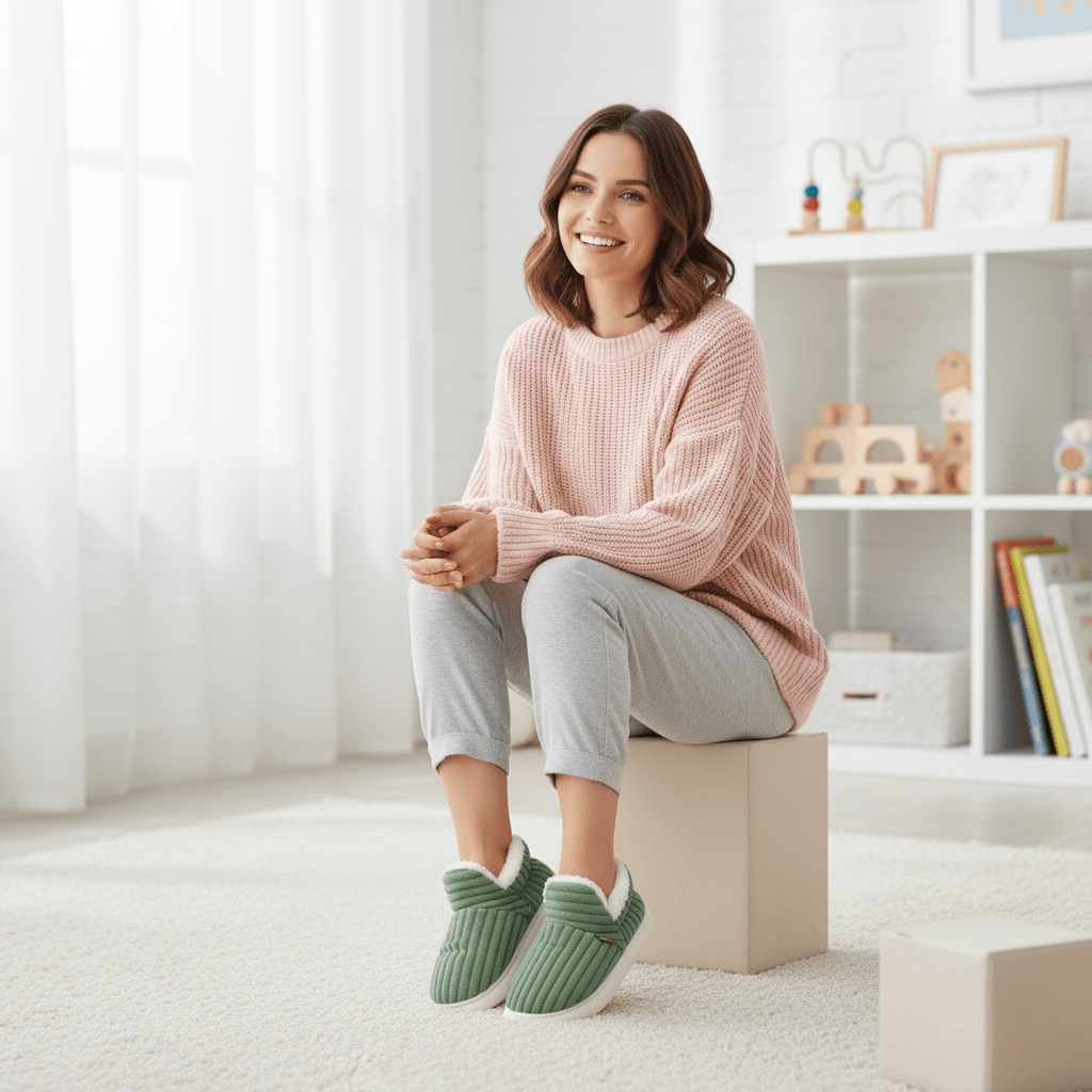 Thermal House Slippers for Warm Winter Comfort