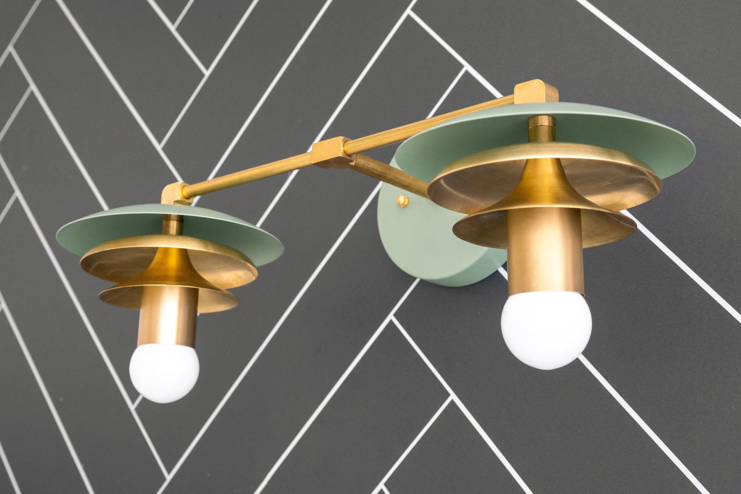 Artivo Layered Timeless Vanity Lighting Fixture With Soft Diffused Light - Great Ideal for Powder Rooms | Esilora