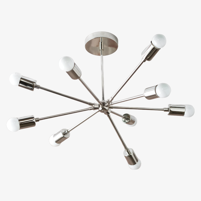 Mobilux Line Moderner Kronleuchter - Mid Century Deckenleuchte | Esilora